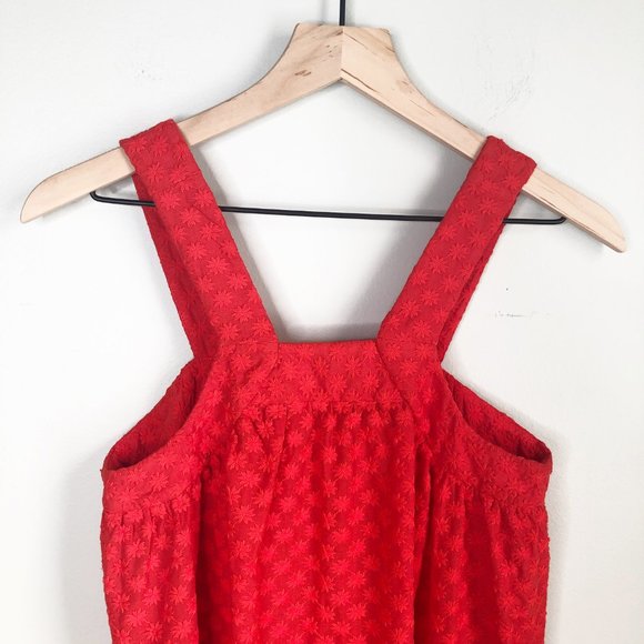 NWOT Topshop Fully Embroidered Babydoll Dress - 2 - Picture 3 of 5